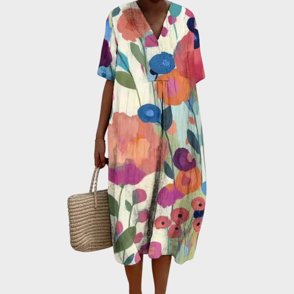 Luźna sukienka A-line